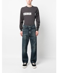 Мужские темно-синие джинсы от Neighborhood