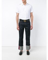 Мужские темно-синие джинсы от Gucci