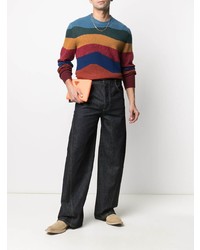 Мужские темно-синие джинсы от Bottega Veneta