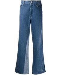 Мужские темно-синие джинсы от Wooyoungmi