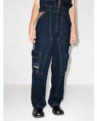 Мужские темно-синие джинсы от Bethany Williams