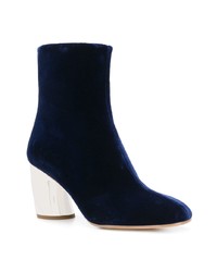 Темно-синие замшевые ботильоны от Proenza Schouler