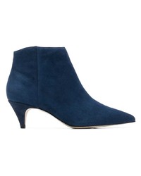 Темно-синие замшевые ботильоны от Sam Edelman