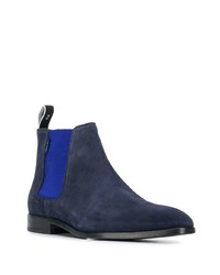 Мужские темно-синие замшевые ботинки челси от PS Paul Smith