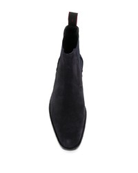 Мужские темно-синие замшевые ботинки челси от PS Paul Smith