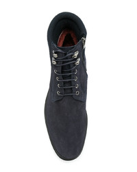 Мужские темно-синие замшевые ботинки челси от Fabi