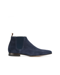Мужские темно-синие замшевые ботинки челси от Paul Smith