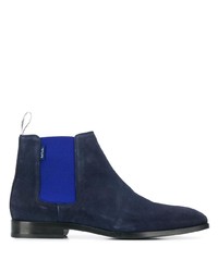 Мужские темно-синие замшевые ботинки челси от PS Paul Smith