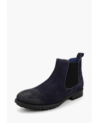 Мужские темно-синие замшевые ботинки челси от s.Oliver