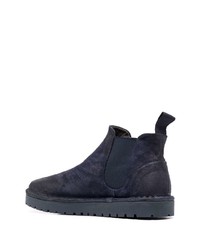 Мужские темно-синие замшевые ботинки челси от Marsèll