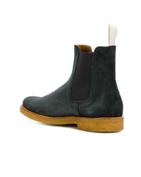 Мужские темно-синие замшевые ботинки челси от Common Projects