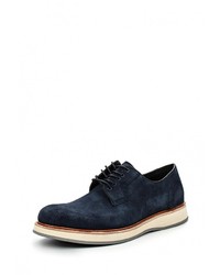 Мужские темно-синие замшевые ботинки от Aldo