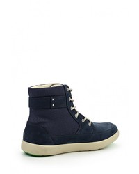 Мужские темно-синие замшевые ботинки от Helly Hansen