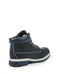 Мужские темно-синие замшевые ботинки от Jomix