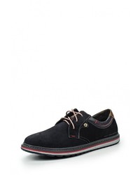 Мужские темно-синие замшевые ботинки от Nine Lines