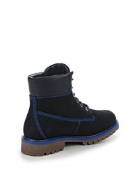 Женские темно-синие замшевые ботинки от Ralf Ringer