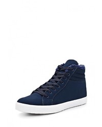 Мужские темно-синие замшевые ботинки от Reflex