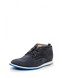 Мужские темно-синие замшевые ботинки от s.Oliver