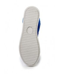 Темно-синие замшевые ботфорты от Grand Style