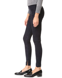 Женские темно-синие замшевые брюки от RtA