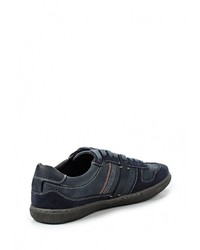 Мужские темно-синие замшевые кеды от Bata