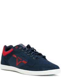 Мужские темно-синие замшевые кеды от Diesel