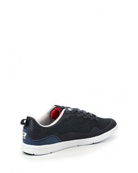 Мужские темно-синие замшевые кеды от Crosby