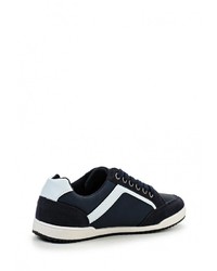 Мужские темно-синие замшевые кеды от Elong