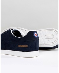 Мужские темно-синие замшевые кеды от Lambretta