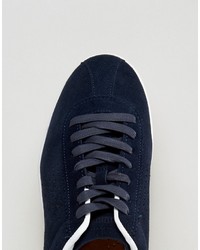 Мужские темно-синие замшевые кеды от Lambretta