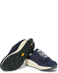 Мужские темно-синие замшевые кеды от Our Legacy