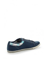 Мужские темно-синие замшевые кеды от Pezatti