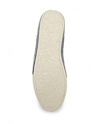 Мужские темно-синие замшевые кеды от Pezatti