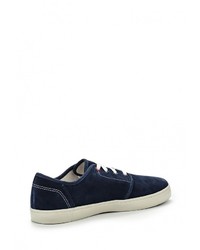 Мужские темно-синие замшевые кеды от Timberland