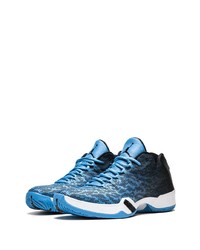 Мужские темно-синие замшевые кроссовки от Jordan
