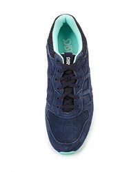 Мужские темно-синие замшевые кроссовки от ASICS TIGER