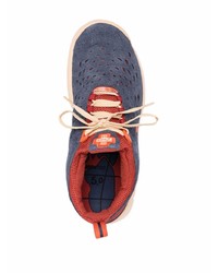 Мужские темно-синие замшевые кроссовки от Nike