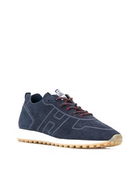 Мужские темно-синие замшевые кроссовки от Hogan
