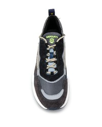 Мужские темно-синие замшевые кроссовки от BRIMARTS