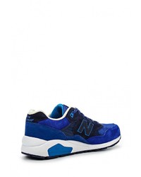Мужские темно-синие замшевые кроссовки от New Balance