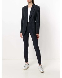 Темно-синие замшевые леггинсы от Sprwmn