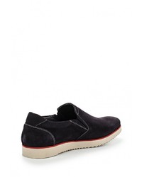 Мужские темно-синие замшевые лоферы от Becool