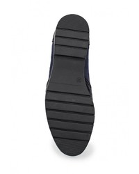 Женские темно-синие замшевые лоферы от Bobo