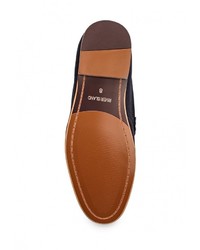 Мужские темно-синие замшевые лоферы от River Island