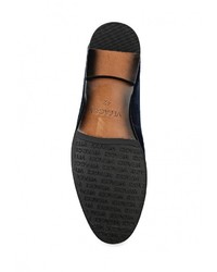 Мужские темно-синие замшевые лоферы от Vitacci