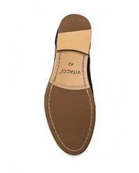 Мужские темно-синие замшевые лоферы от Vitacci