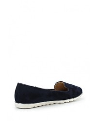 Женские темно-синие замшевые лоферы от Y &amp; L