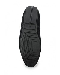 Мужские темно-синие замшевые мокасины от Nine Lines