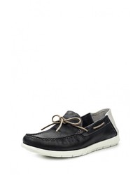 Мужские темно-синие замшевые мокасины от Storm