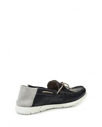 Мужские темно-синие замшевые мокасины от Storm